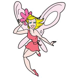 Disegno di Fatina a colori