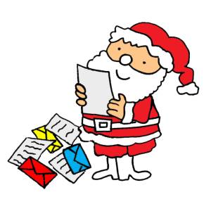 Disegno di Letterina per Babbo Natale a colori