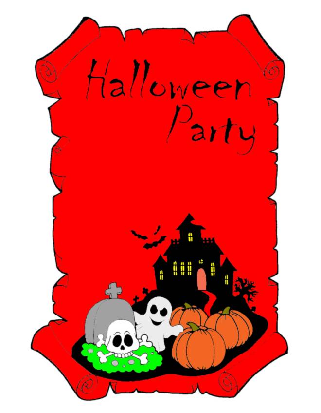 disegno di Halloween Party a colori