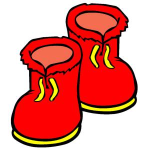 Disegno di Scarponi da Neve a colori