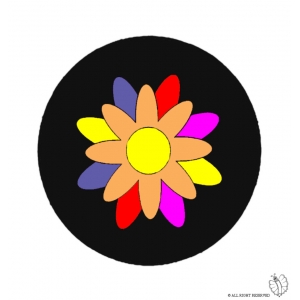 Disegno di Mandala 4 a colori