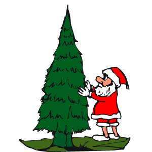 Disegno di Addobbare l'Albero di Natale a colori