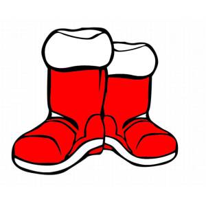 Disegno di Stivali da Neve a colori