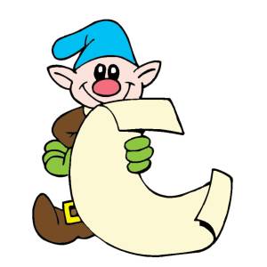 Disegno di Elfo a colori