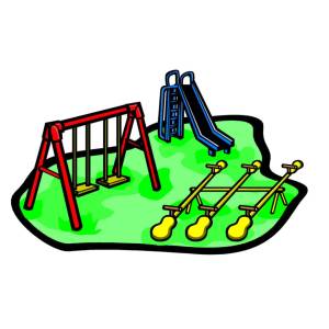 Disegno di Parco Giochi a colori