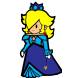 Disegno di La Principessa Rosalina a colori