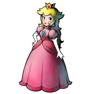 Disegno di Peach la Principessa a colori