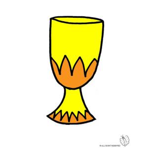 Disegno di Calice  a colori