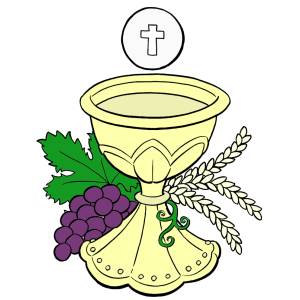 Disegno di Eucarestia a colori