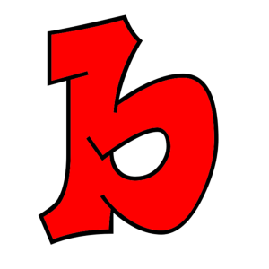 Disegno di Lettera b a colori