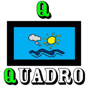 Disegno di Scheda Lettera Q a colori