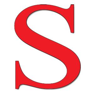 Disegno di Lettera S a colori