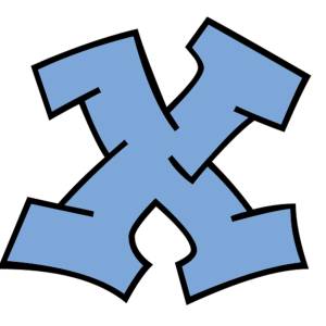 Disegno di Lettera x a colori