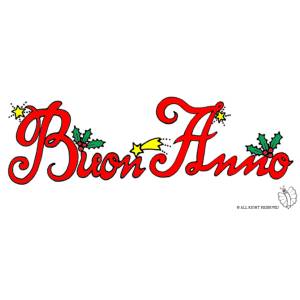 Disegno di Buon Anno a colori