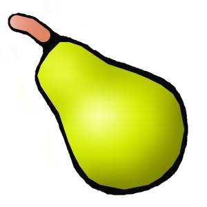 Disegno di Pera a colori