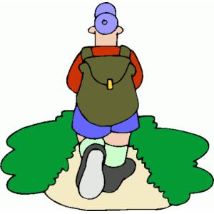 Disegno di Ragazzo con Zaino a colori