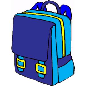 Disegno di Zainetto a colori