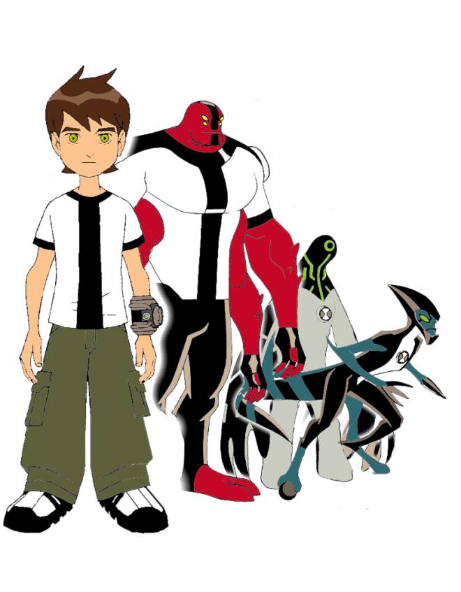 disegno di Ben 10 Cartoon a colori