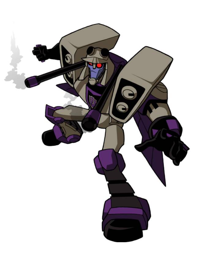 disegno di Blitzwing a colori