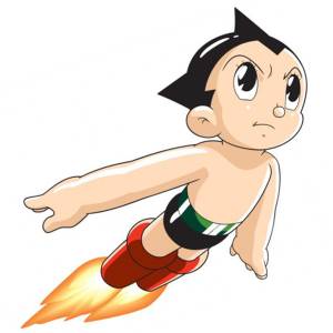 Disegno di Astroboy a colori