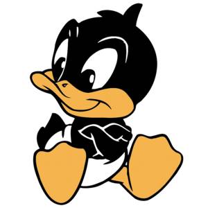 Disegno di Baby Daffy a colori