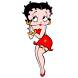 Disegno di Betty Boop a colori