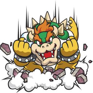 Disegno di Bowser Super Mario a colori