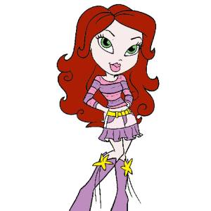 Disegno di Bratz a colori