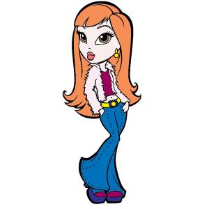 Disegno di Bratz a colori