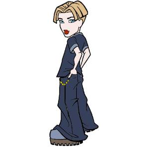 Disegno di Bratz Boy a colori