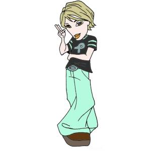 Disegno di Bratz Boy a colori