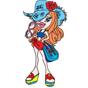 Disegno di Bratz Mare a colori