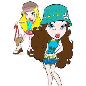 Disegno di Bratz a colori