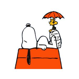 Disegno di Snoopy sulla Casetta a colori