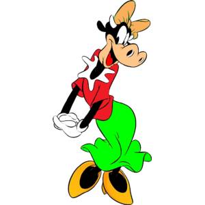 Disegno di Clarabella a colori