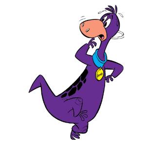 Disegno di Dino Flintstones a colori