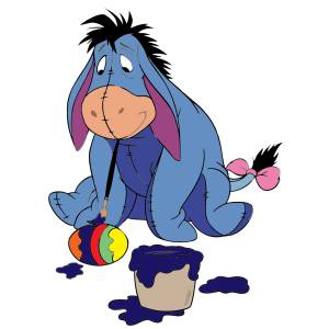 Disegno di Hi Ho Winnie the Pooh a colori