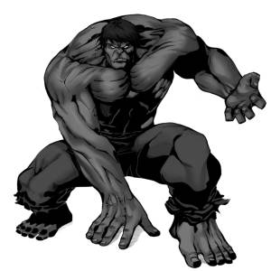 Disegno di Incredibile Hulk a colori