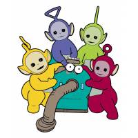 Disegno di I Teletubbies a colori