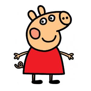 Disegno di Peppa Pig a colori