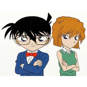 Disegno di Personaggi Conan a colori