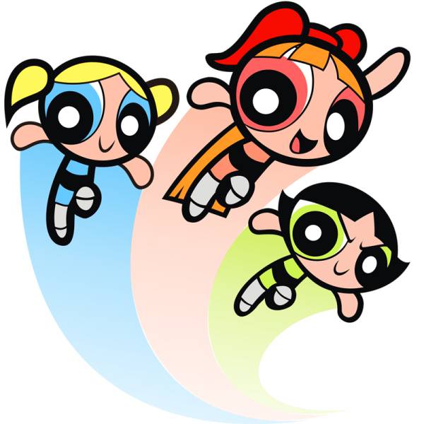 Disegno di Powerpuff Girls a colori