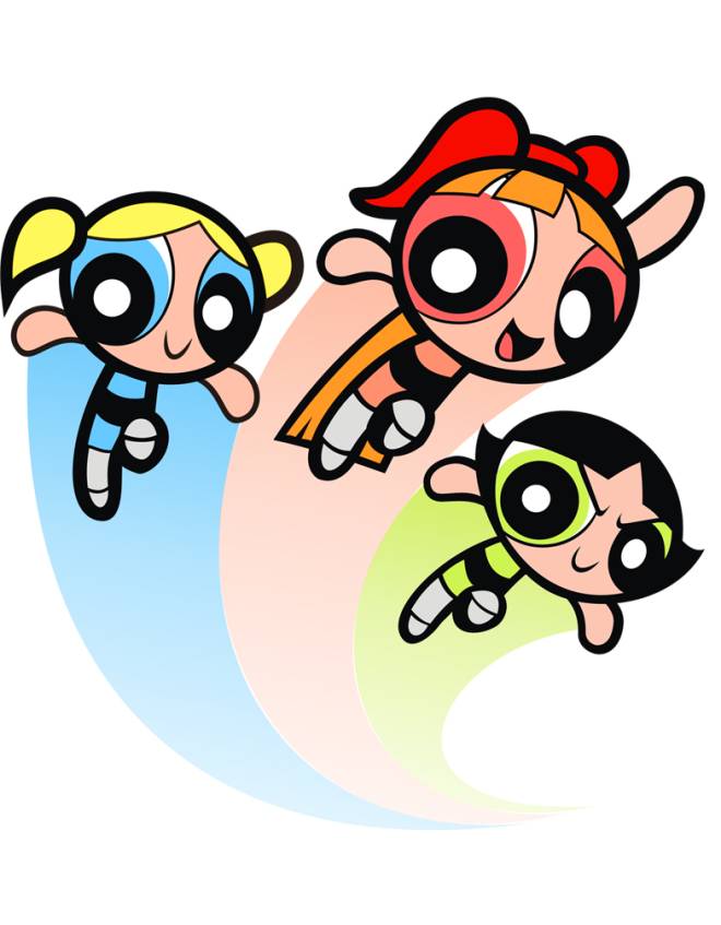 disegno di Powerpuff Girls a colori