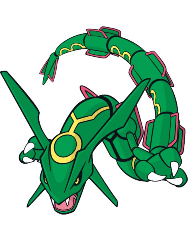 disegno di Rayquaza a colori