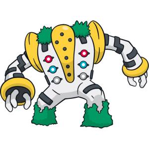 Disegno di Regigigas a colori