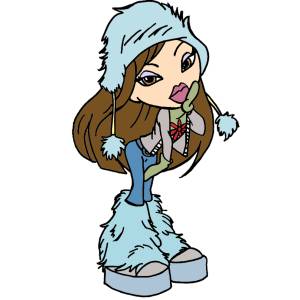 Disegno di Sasha Bratz a colori