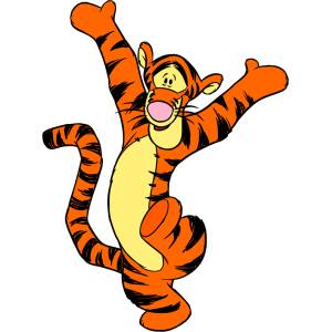 Disegno di Tigro a colori