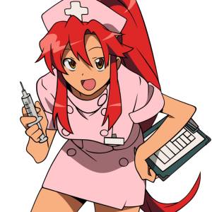 Disegno di Yandere Infermiera a colori