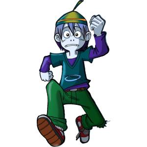 Disegno di Zick Monster Allergy a colori