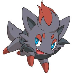 Disegno di Zorua a colori